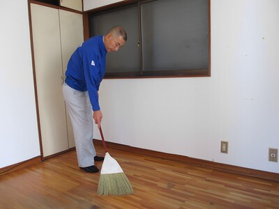 作業完了後の掃除