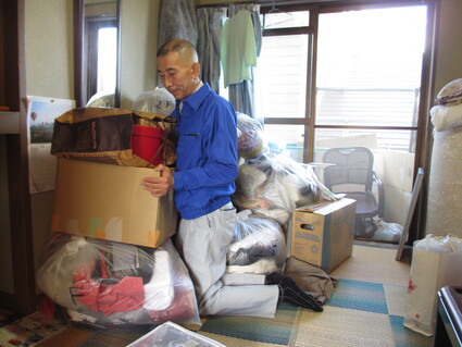 遺品整理作業