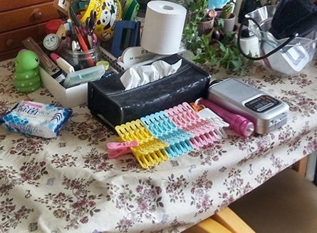 必要な物の仕分けと選別