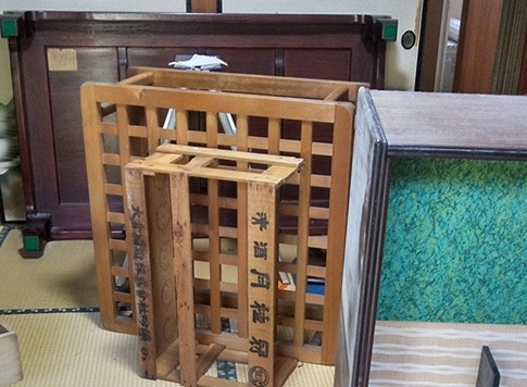 遺品整理の現場光景