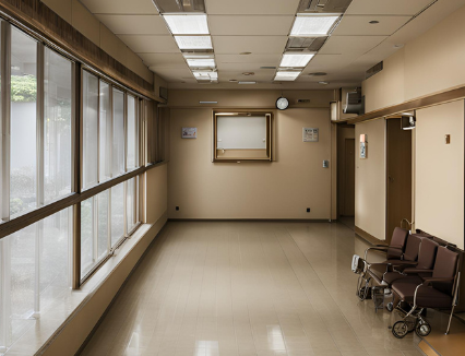 介護ホーム内の光景