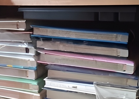 故人の部屋の遺品(アルバム)