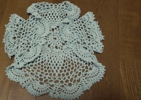 手編みの編み物