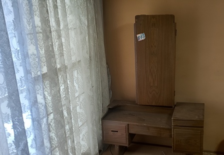 母親の遺品の三面鏡