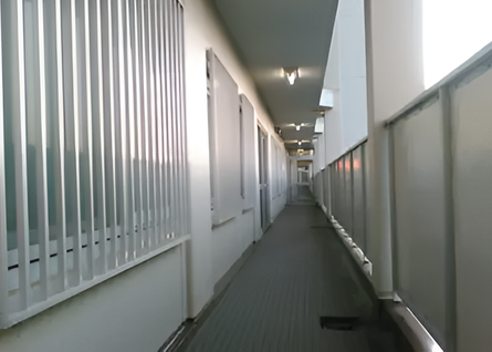 現場があったマンション搬出経路