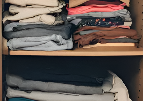 実家の衣類