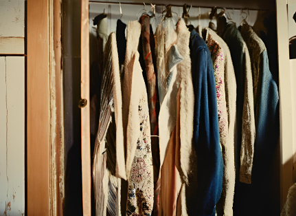 奥さんの実家のクローゼット