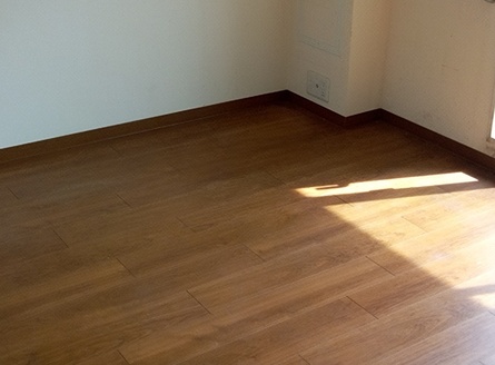 作業を終えた部屋