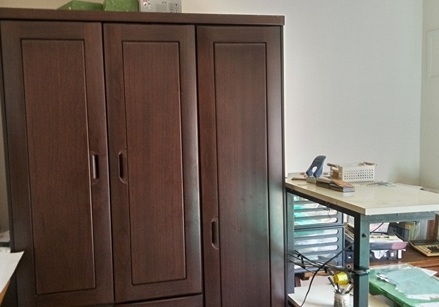 部屋に残された遺品